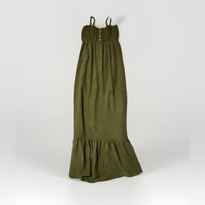 Olive Green Maxi Dress